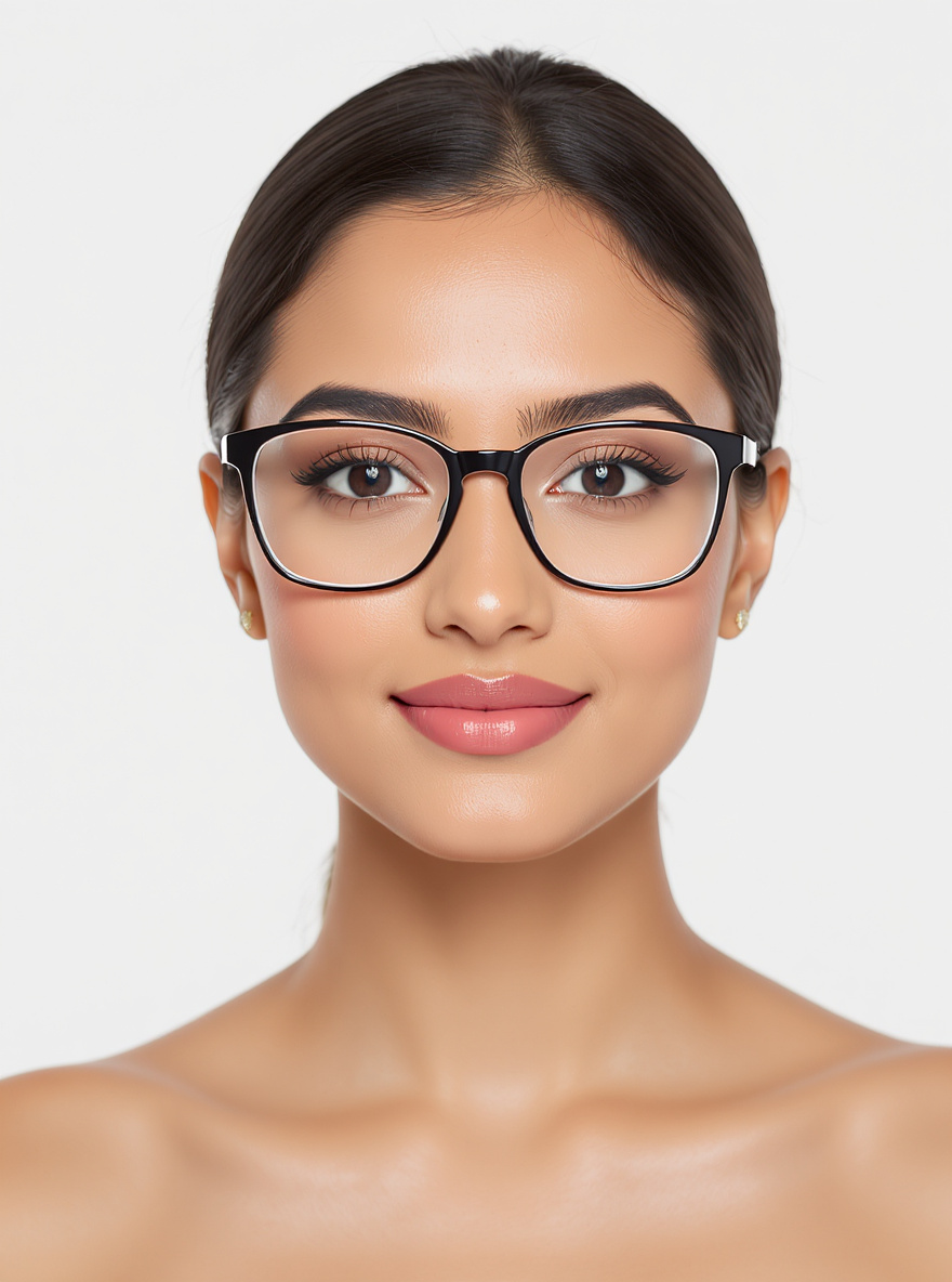 Rectangular Frames glasses for Oval face