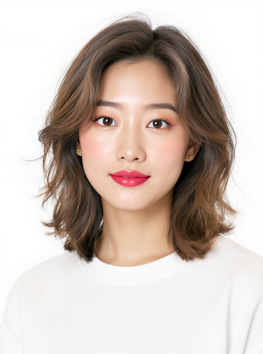 Beachy Waves hairstyle for Oval face
