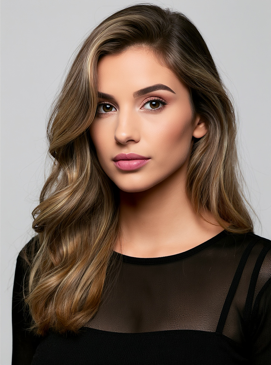 Long Layers hairstyle for Oval face