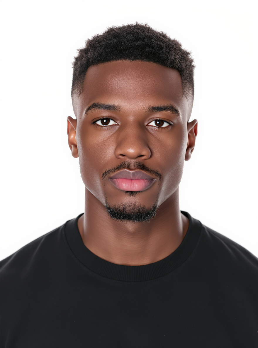 Crew Cut with Soft Fringe hairstyle for Heart face