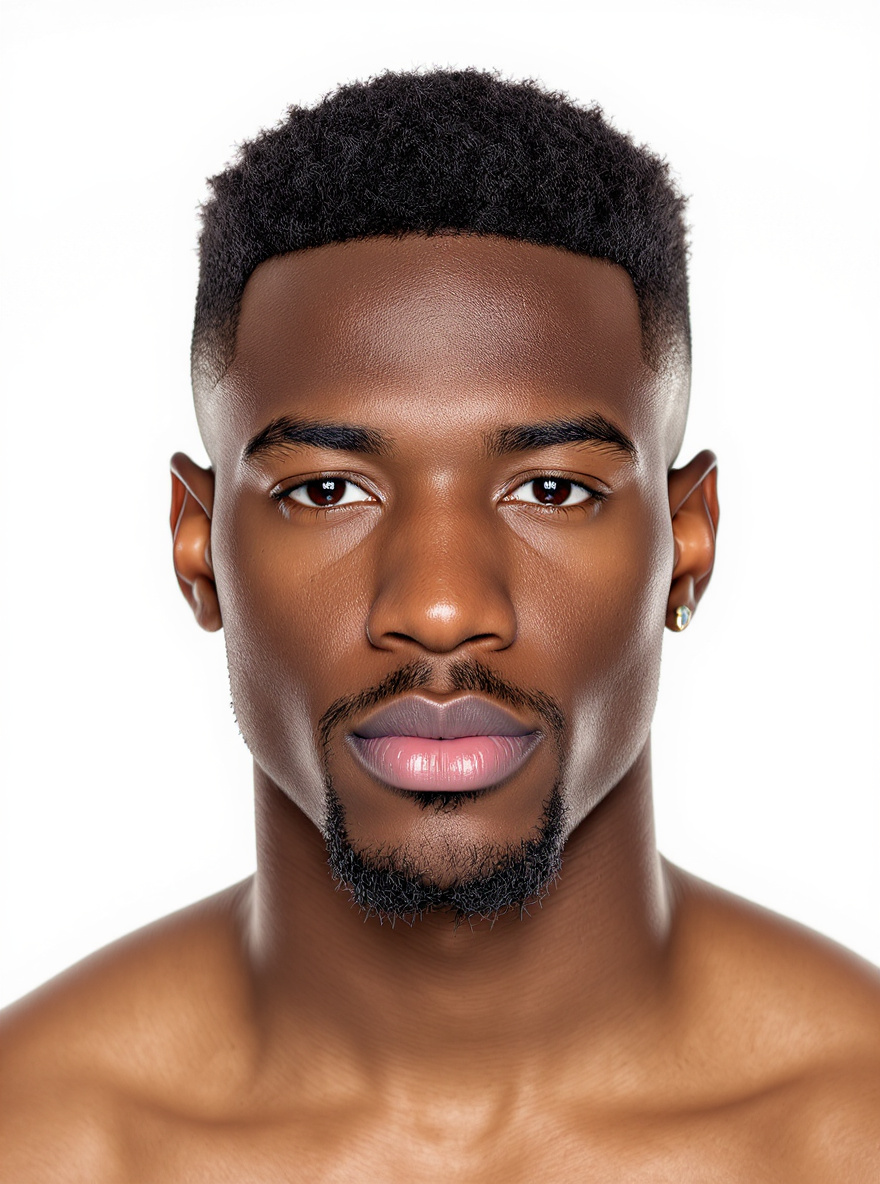 Short Back and Sides with Longer Top hairstyle for Square face