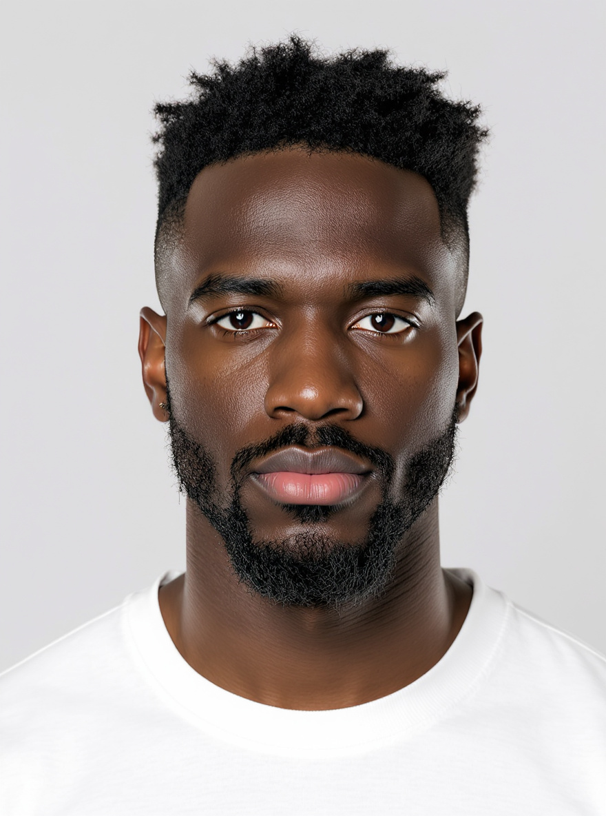 Side Part with Height hairstyle for Triangle face