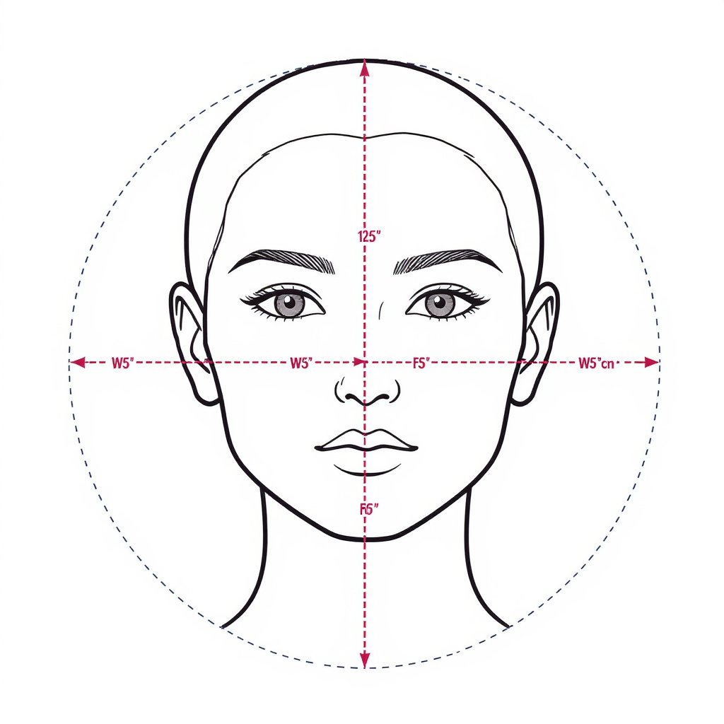 Round face shape